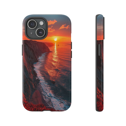 Minimal Nature Scene Case – Calm Landscape for iPhone, Samsung & Pixel