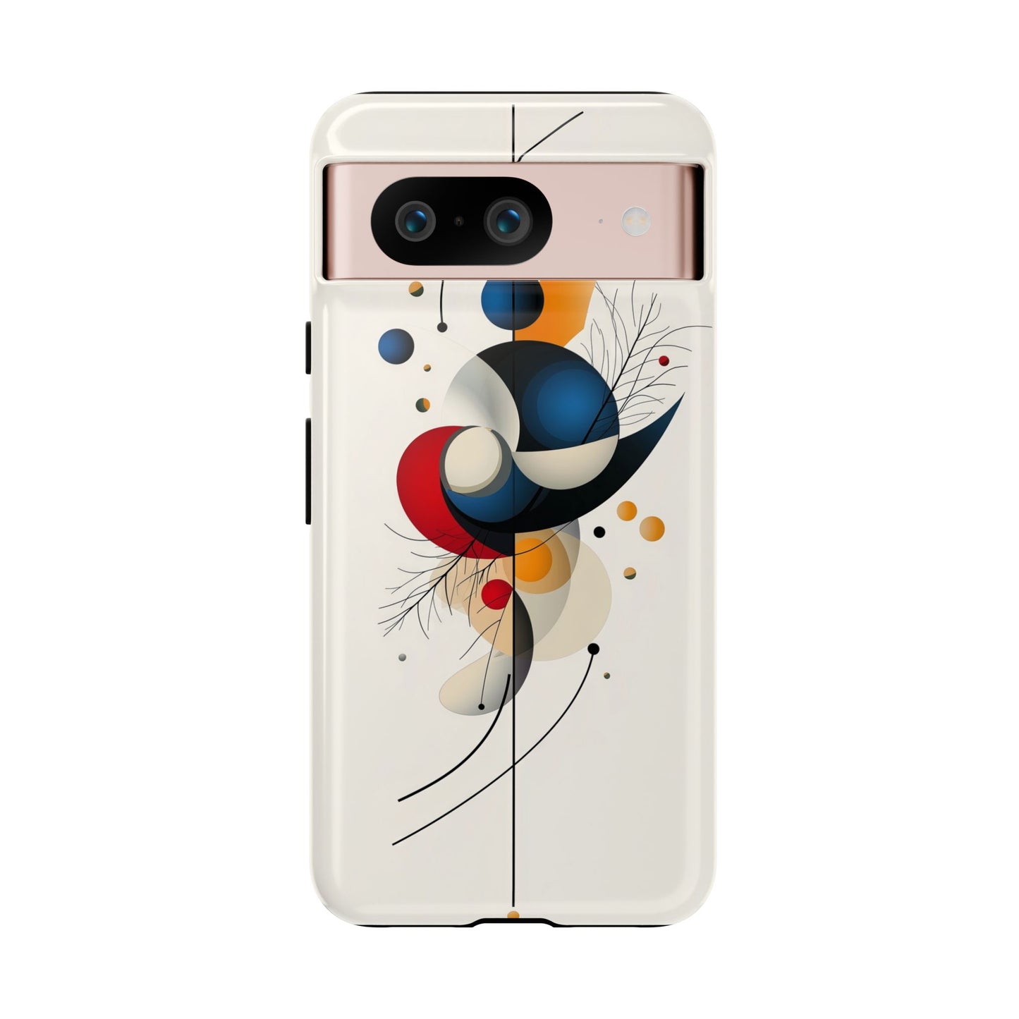 Celestial Balance – Abstract Geometric Phone Case for iPhone, Samsung & Pixel