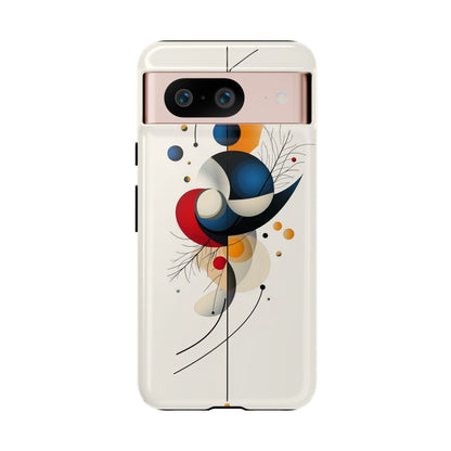 Celestial Balance – Abstract Geometric Phone Case for iPhone, Samsung & Pixel