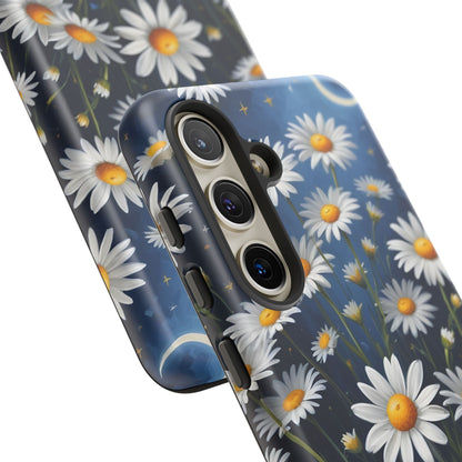 Witchy Daisy Flowers Phone Case Vintage Botanical Cover