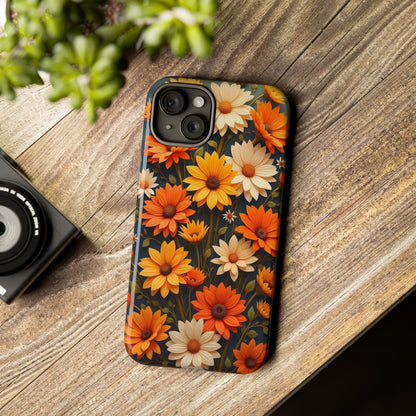 Boho Vibrant Floral Tapestry Case Design, Iphone Case
