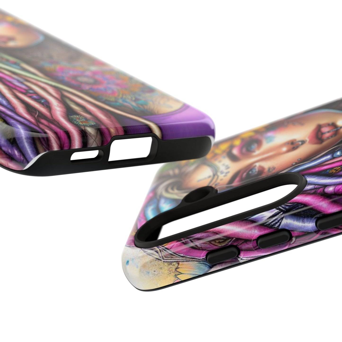 Boho Mandala Goddess – Ethereal Tattoo Art Mobile Cover
