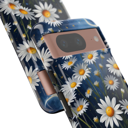 Witchy Daisy Flowers Phone Case Vintage Botanical Cover