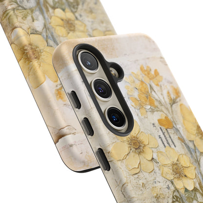 Vintage Botanical Floral Mobile Case
