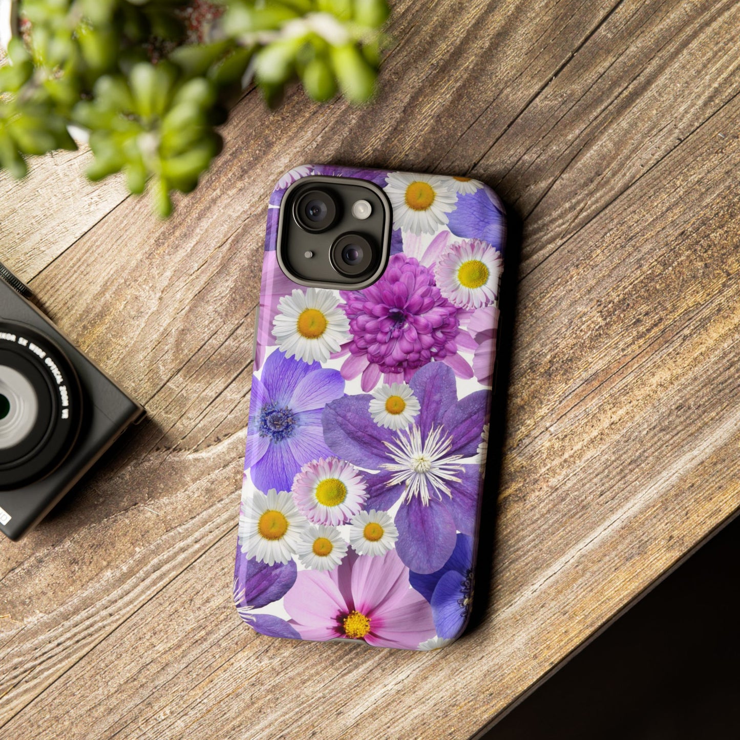 Lavender Blossom Floral Mobile Case