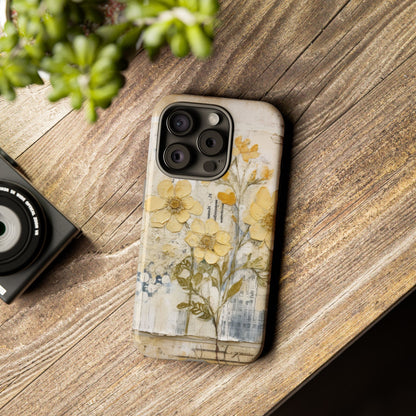 Vintage Botanical Floral Mobile Case
