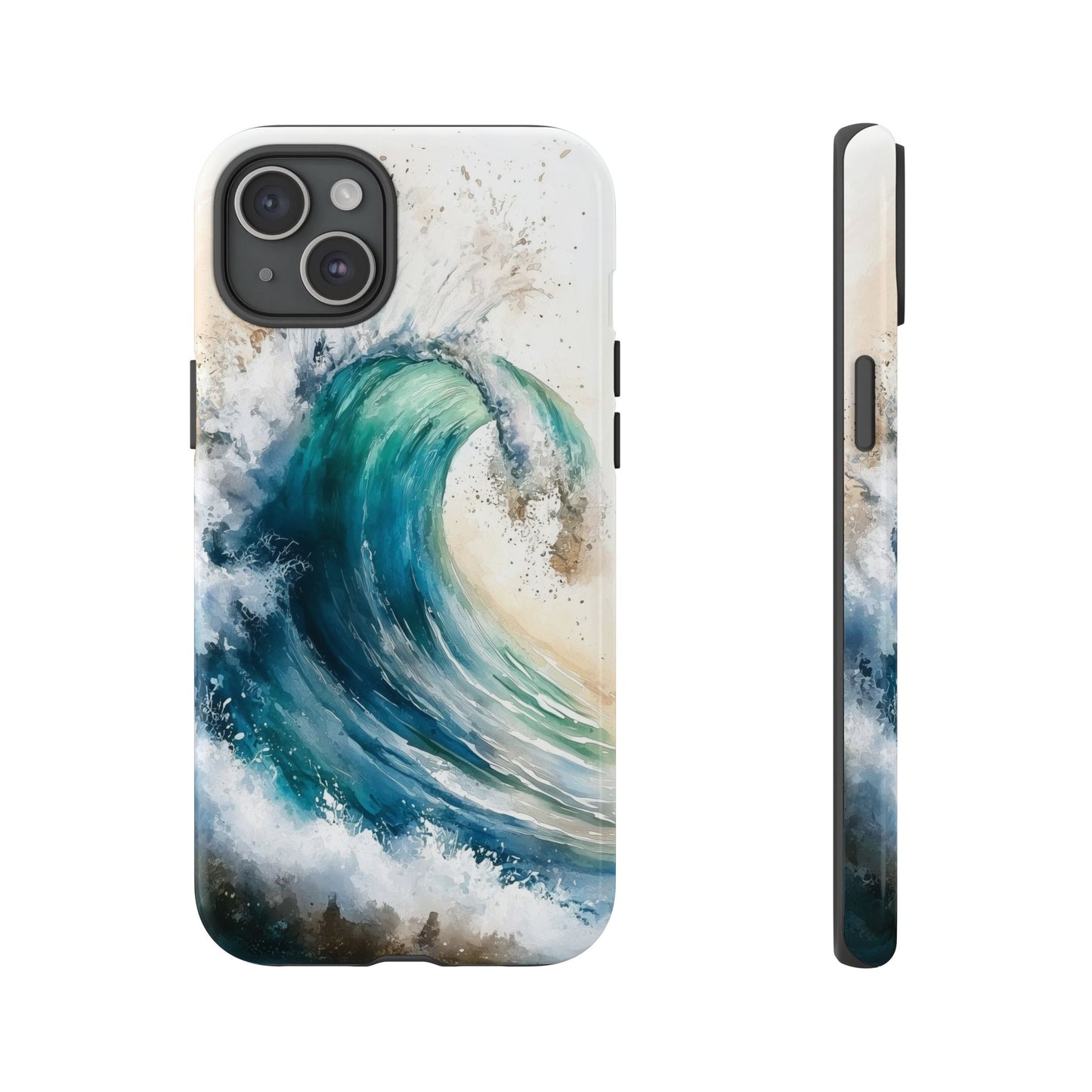 Coastal Calm Watercolor Phone Case for iPhone, google Pixel & Samsung