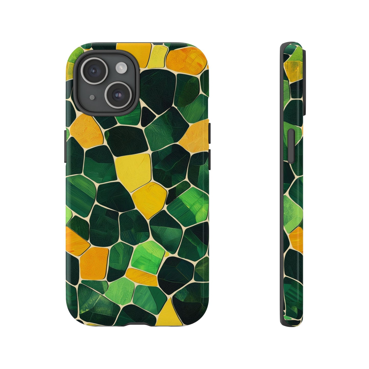 Turtle Shell Mosaic Phone Case for iPhone, Samsung & Google Pixel