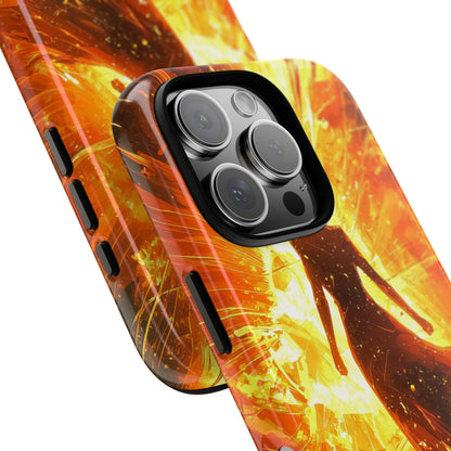 Solar Ascension | Silhouette of Fire Phone Case for iPhone, Samsung & Pixel