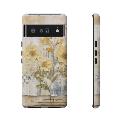 Vintage Botanical Floral Mobile Case