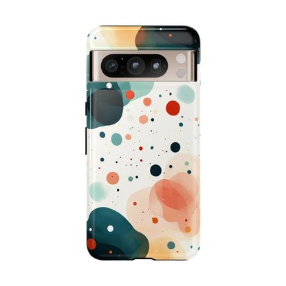Cosmic Bloom – Abstract Orb Pattern Phone Case – iPhone, Google Pixel, Samsung