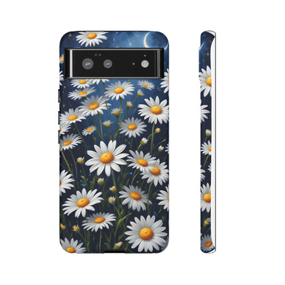 Witchy Daisy Flowers Phone Case Vintage Botanical Cover