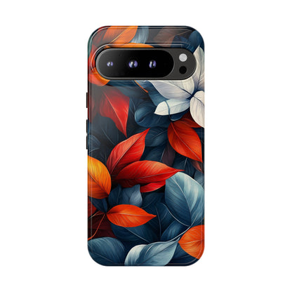 Autumn Midnight Leaves | Luxe Floral Phone Case for iPhone, Pixel & Samsung