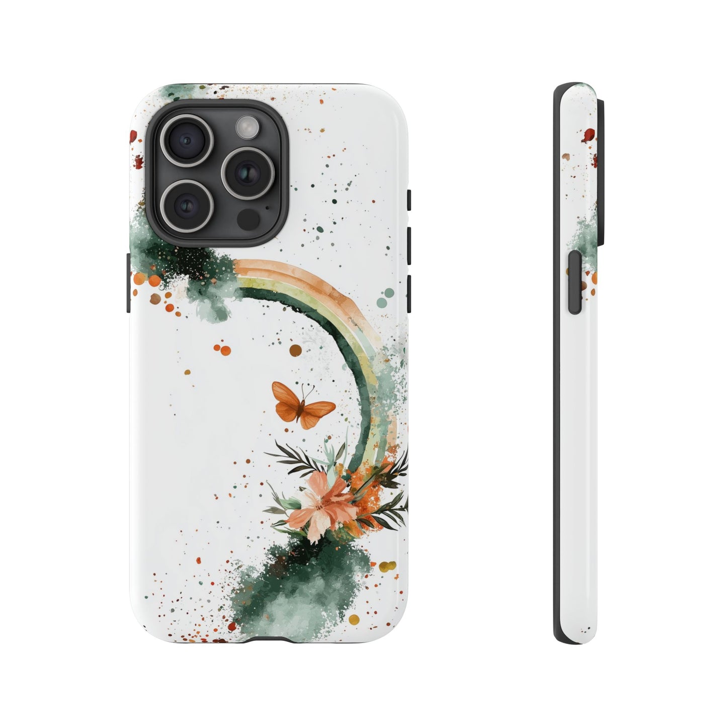 Butterfly Bloom Watercolor Phone Case for iPhone, google Pixel & Samsung