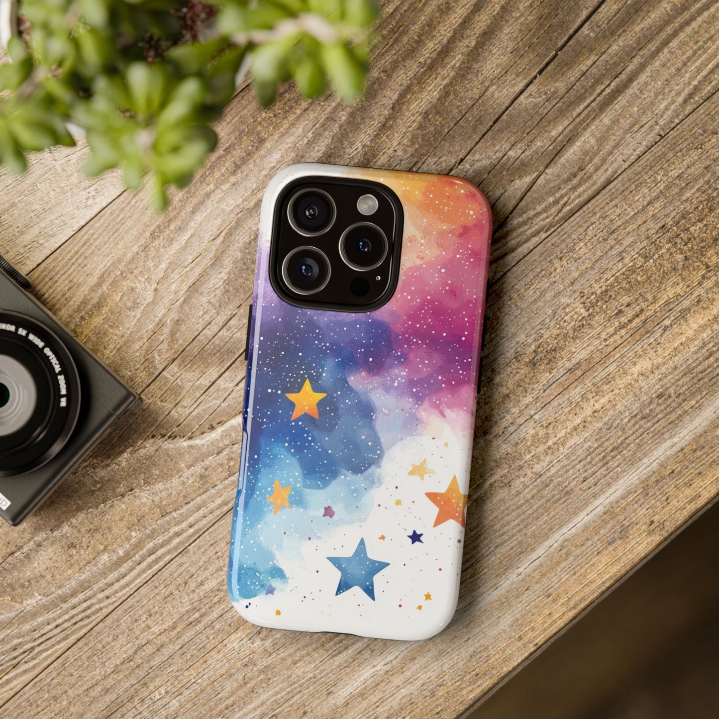 Stellar Fade Watercolor Phone Case for iPhone, google Pixel & Samsung
