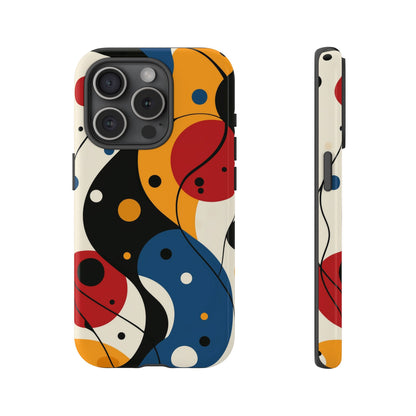 Bauhaus Style Terrazzo Phone Case – iPhone, Google Pixel, Samsung
