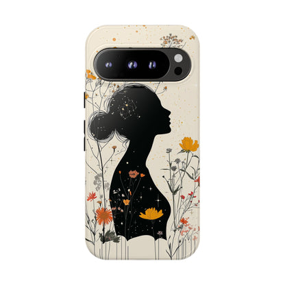Celestial Bloom Boho Phone Case for iPhone, Pixel & Samsung