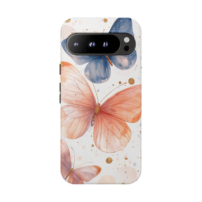 Flutter Bloom" – Watercolor Butterfly Phone Case for iPhone, google Pixel & Samsung