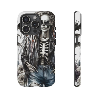 Skull Queen – Gothic Skeleton & Dark Grunge Mobile Cover