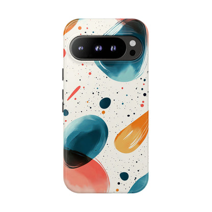 Color Swirl Splash – Abstract Art Phone Case for iPhone, Samsung & Pixel