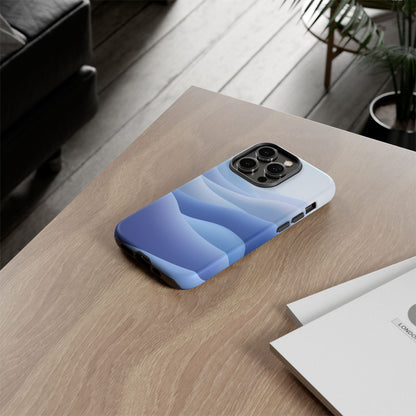 Intricate Abstract Wavy Landscape phone case