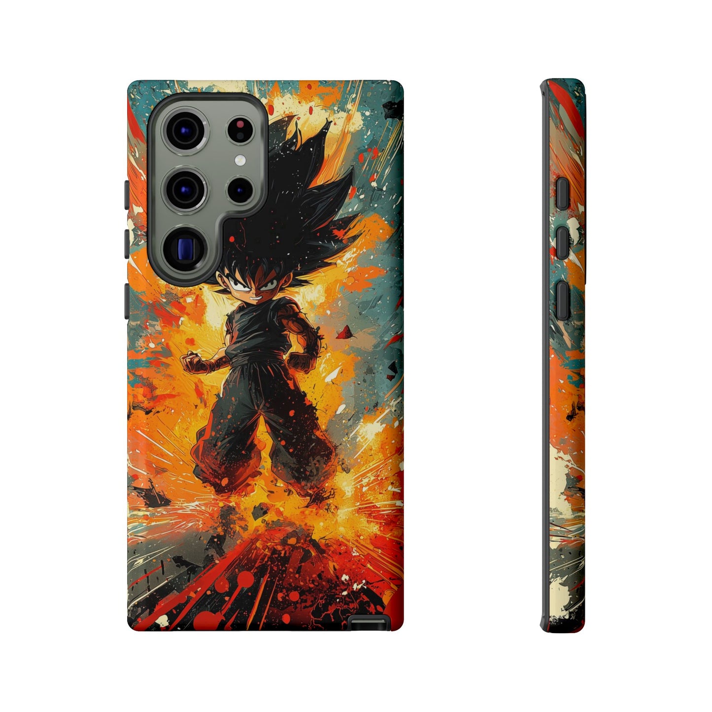 Mini Warrior Rage | Chibi Power Surge Phone Case for iPhone, Samsung & Pixel