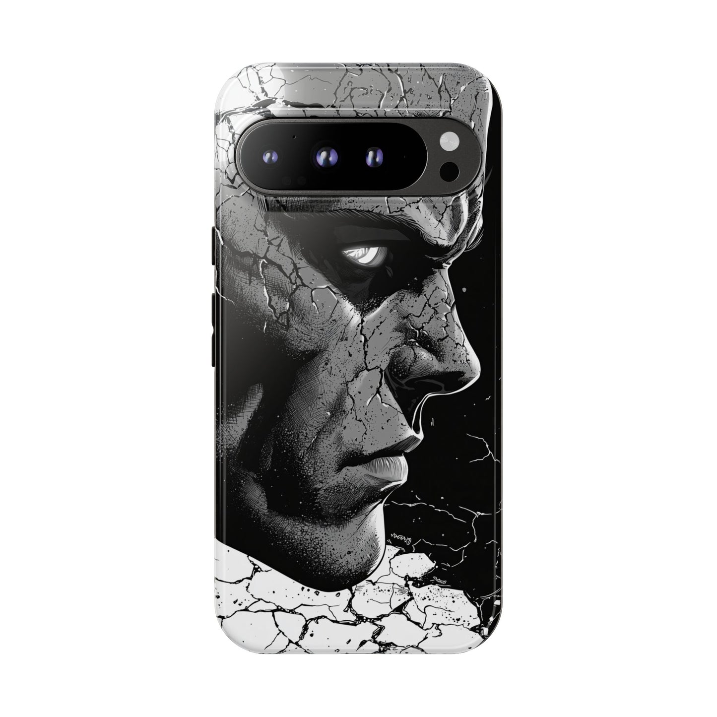 Shattered Reflections of a Symbiotic Soul: The Rise of a Dark Anti-Hero Phone Case for iPhone, Samsung & Pixel