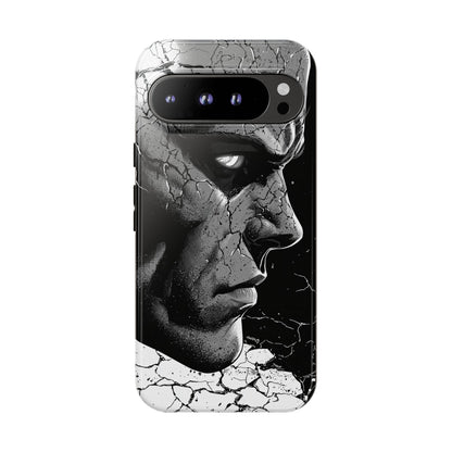 Shattered Reflections of a Symbiotic Soul: The Rise of a Dark Anti-Hero Phone Case for iPhone, Samsung & Pixel