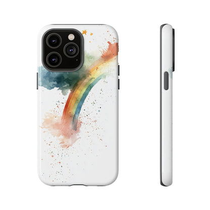 Mystic Splash Rainbow Watercolor Phone Case for iPhone, google Pixel & Samsung