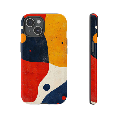 Solar Flow – Retro Wave Abstract Phone Case for iPhone, Samsung & Pixel