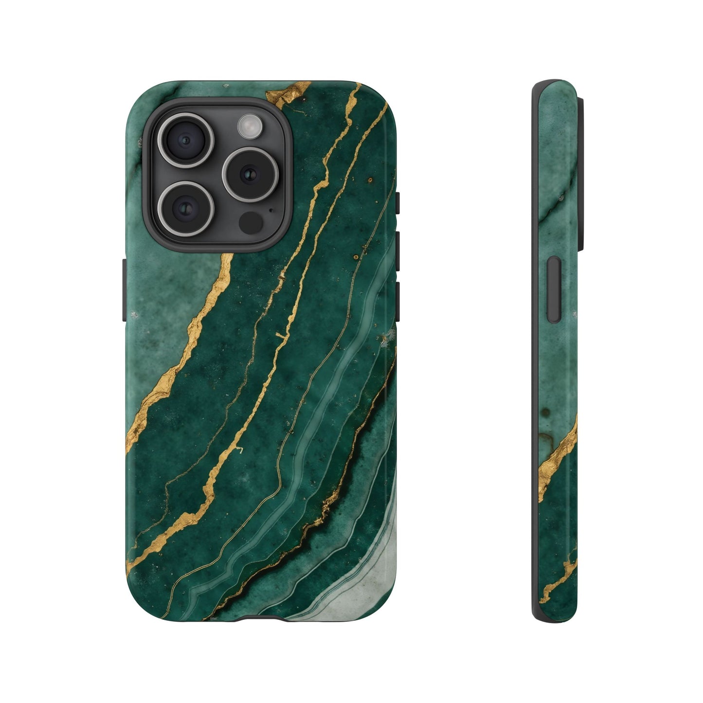 Jade Green Marble Case Design