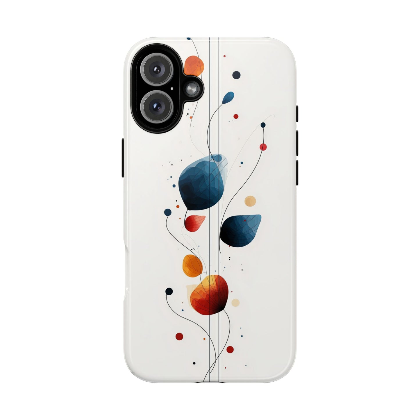 Celestial Dots Abstract Phone Case – Space-Inspired Art for iPhone, Samsung & Pixel