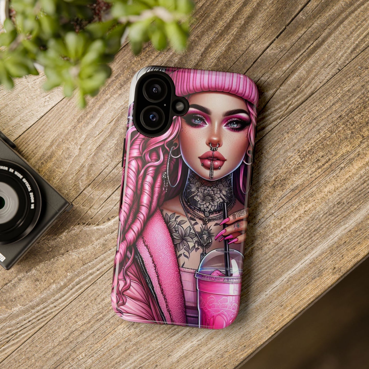 Pink Rebellion – Edgy Street Style & Tattooed Chic Mobile Cover