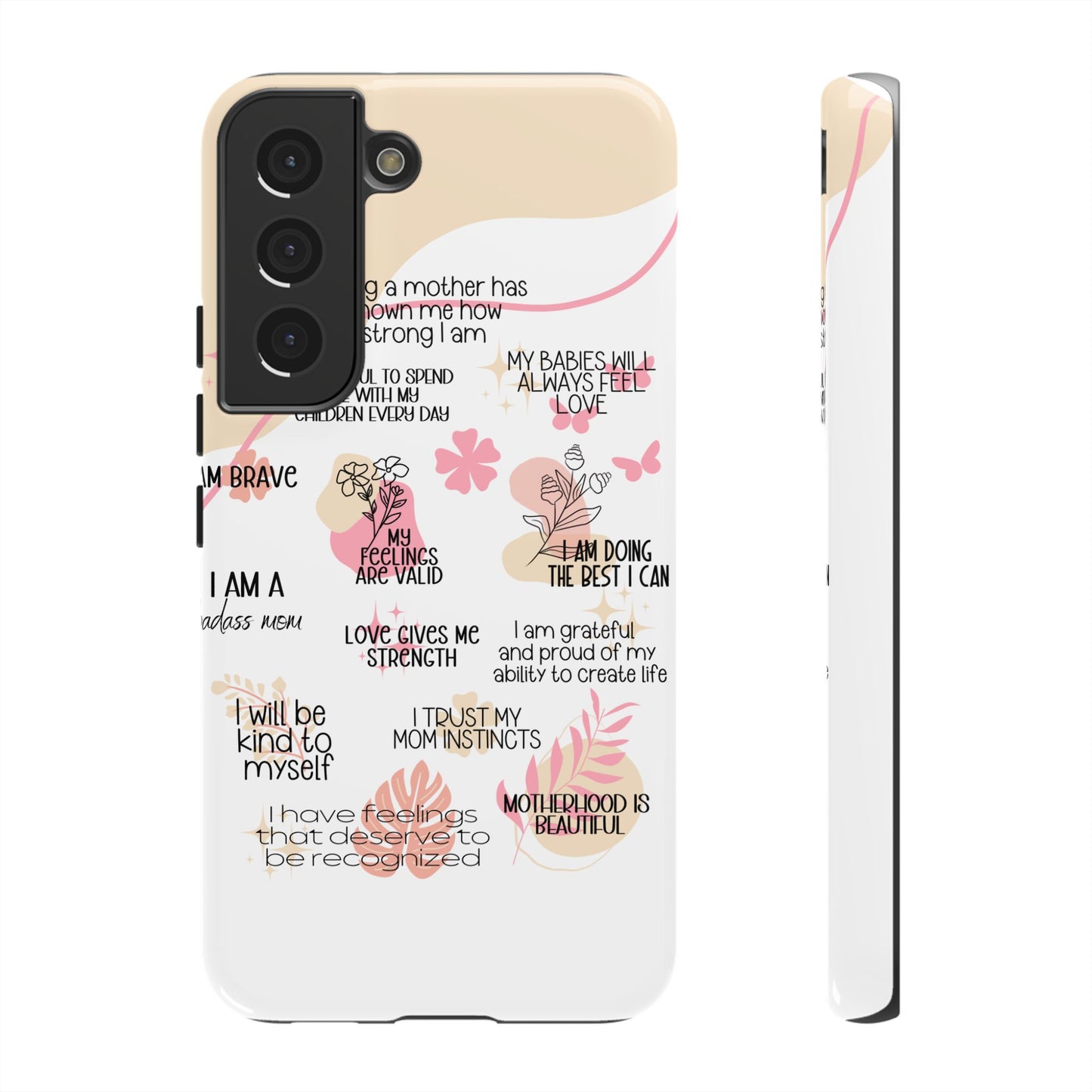Motivational Quotes Phone Case – iPhone, Samsung & Google Pixel Inspirational Cover