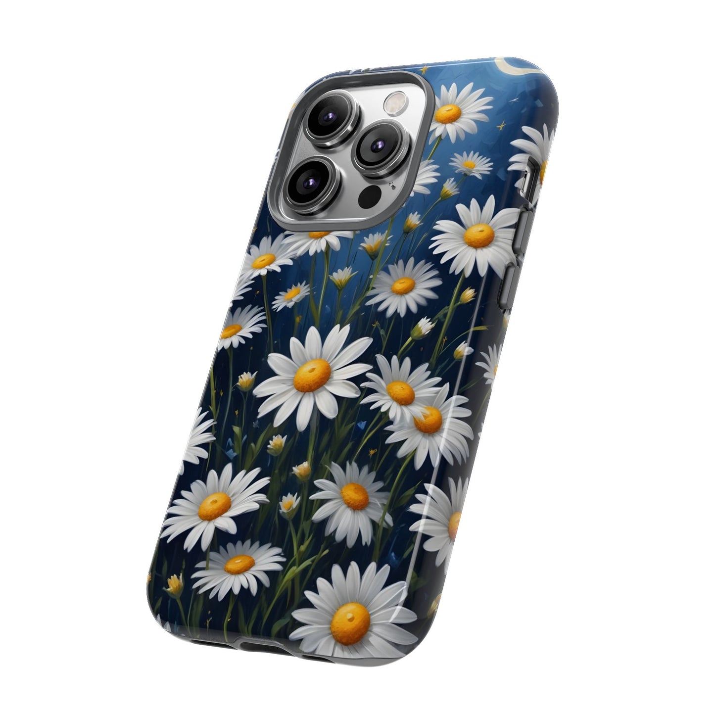 Witchy Daisy Flowers Phone Case Vintage Botanical Cover
