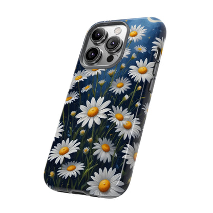 Witchy Daisy Flowers Phone Case Vintage Botanical Cover