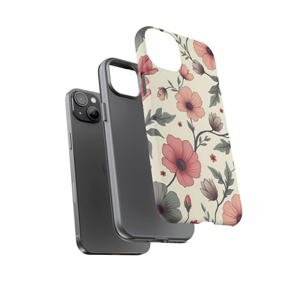 Floral Iphone Case, Botanical Pattern Design