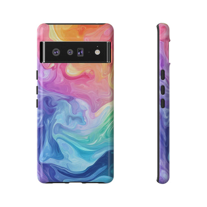 Prism Swirl Watercolor Phone Case for iPhone, google Pixel & Samsung