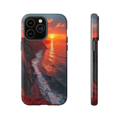 Minimal Nature Scene Case – Calm Landscape for iPhone, Samsung & Pixel
