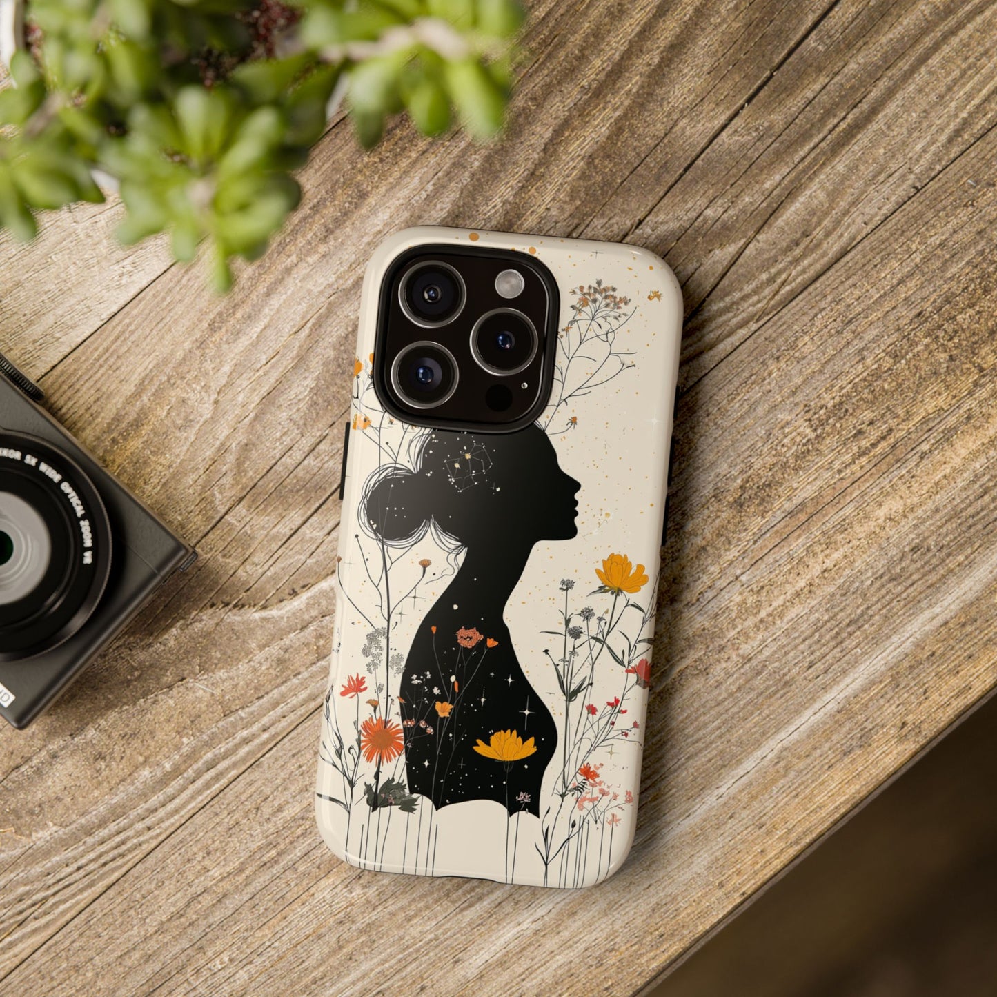 Celestial Bloom Boho Phone Case for iPhone, Pixel & Samsung