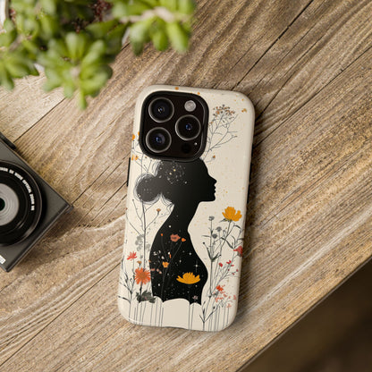 Celestial Bloom Boho Phone Case for iPhone, Pixel & Samsung