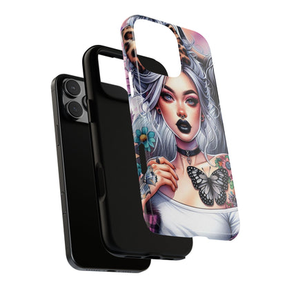 Wild Spirit – Gothic Chic & Nature Fusion Mobile Cover