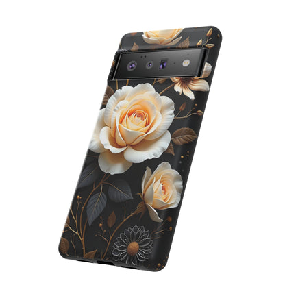Elegant 3D Floral Design, Botanical Phone Case design for Iphone.