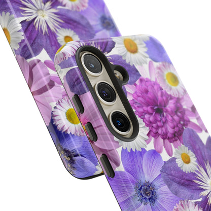 Lavender Blossom Floral Mobile Case