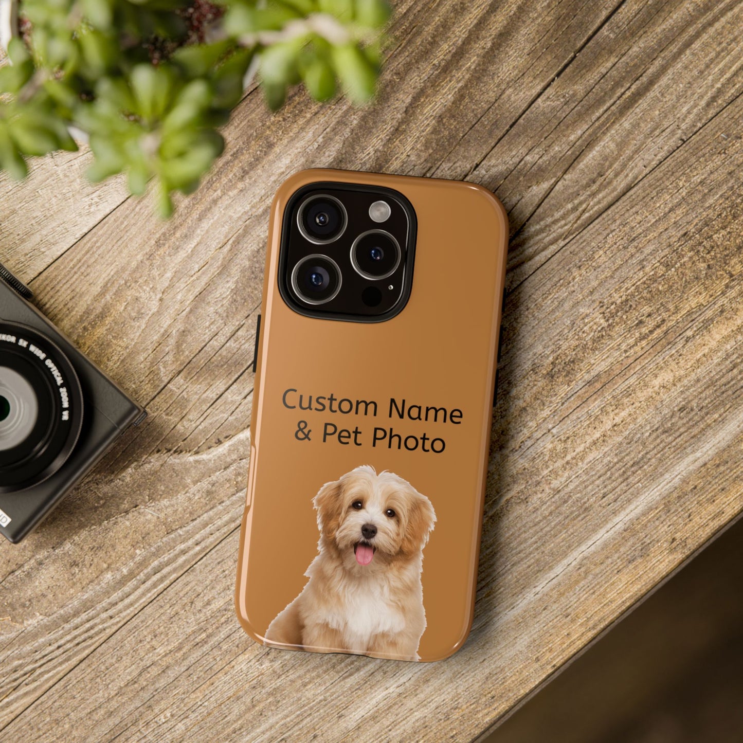 Personalized Custom Pet Phone Case – Add Your Name, Pet Photo or Any Text– Unique Gift for iPhone, Samsung  & Google Pixel – Protective & Stylish Cover"