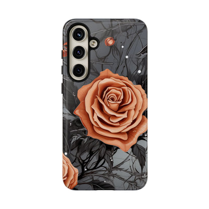 Mystic Noir Rose Mobile Case