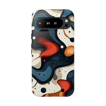 Molten Drift – Abstract Art Phone Case for iPhone, Samsung & Pixel