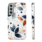 Autumn Breeze Leaf Pattern Phone Case | Elegant Botanical Design for iPhone, Samsung & Google Pixel