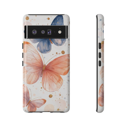 Flutter Bloom" – Watercolor Butterfly Phone Case for iPhone, google Pixel & Samsung