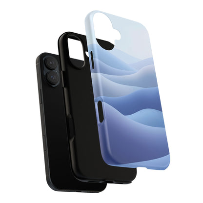 Intricate Abstract Wavy Landscape phone case